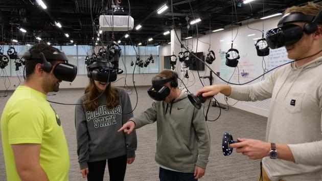 Merace has set up a VR technology Laboratory